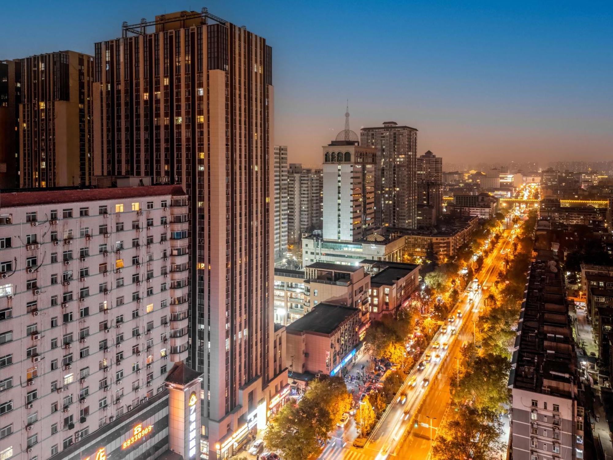 Hesu Designer Hotel & Suites -Near Xi'An Drum Tower And Yongning Gate -Free Laundry Luggage Storage -Kitty Cafe With Freshly Ground Coffee -24H Front Desk -English Service Esterno foto