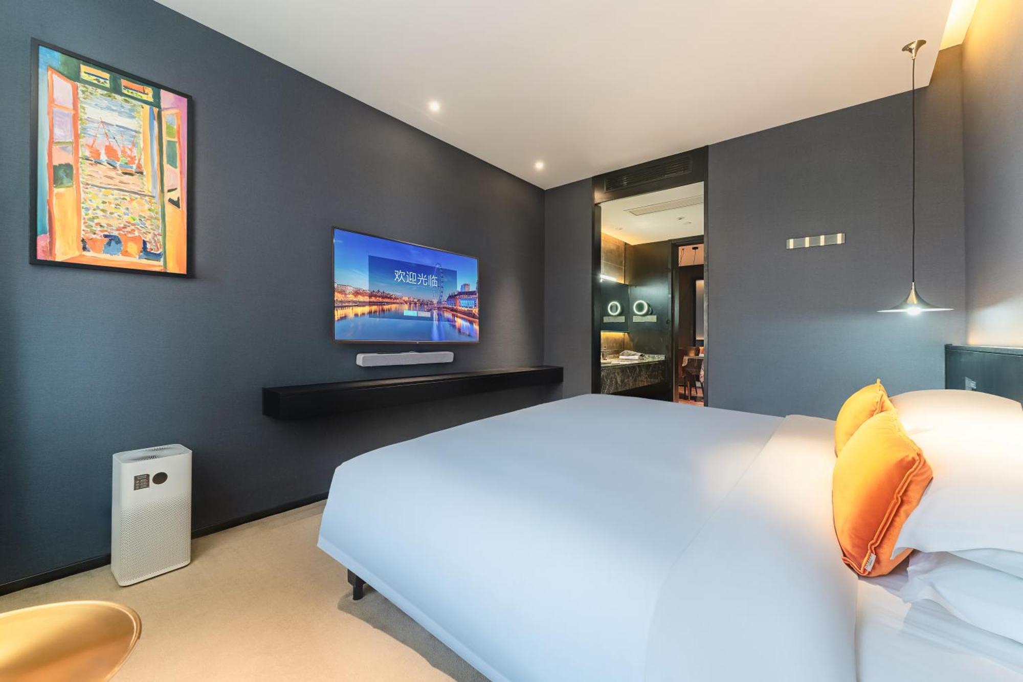 Hesu Designer Hotel & Suites -Near Xi'An Drum Tower And Yongning Gate -Free Laundry Luggage Storage -Kitty Cafe With Freshly Ground Coffee -24H Front Desk -English Service Esterno foto