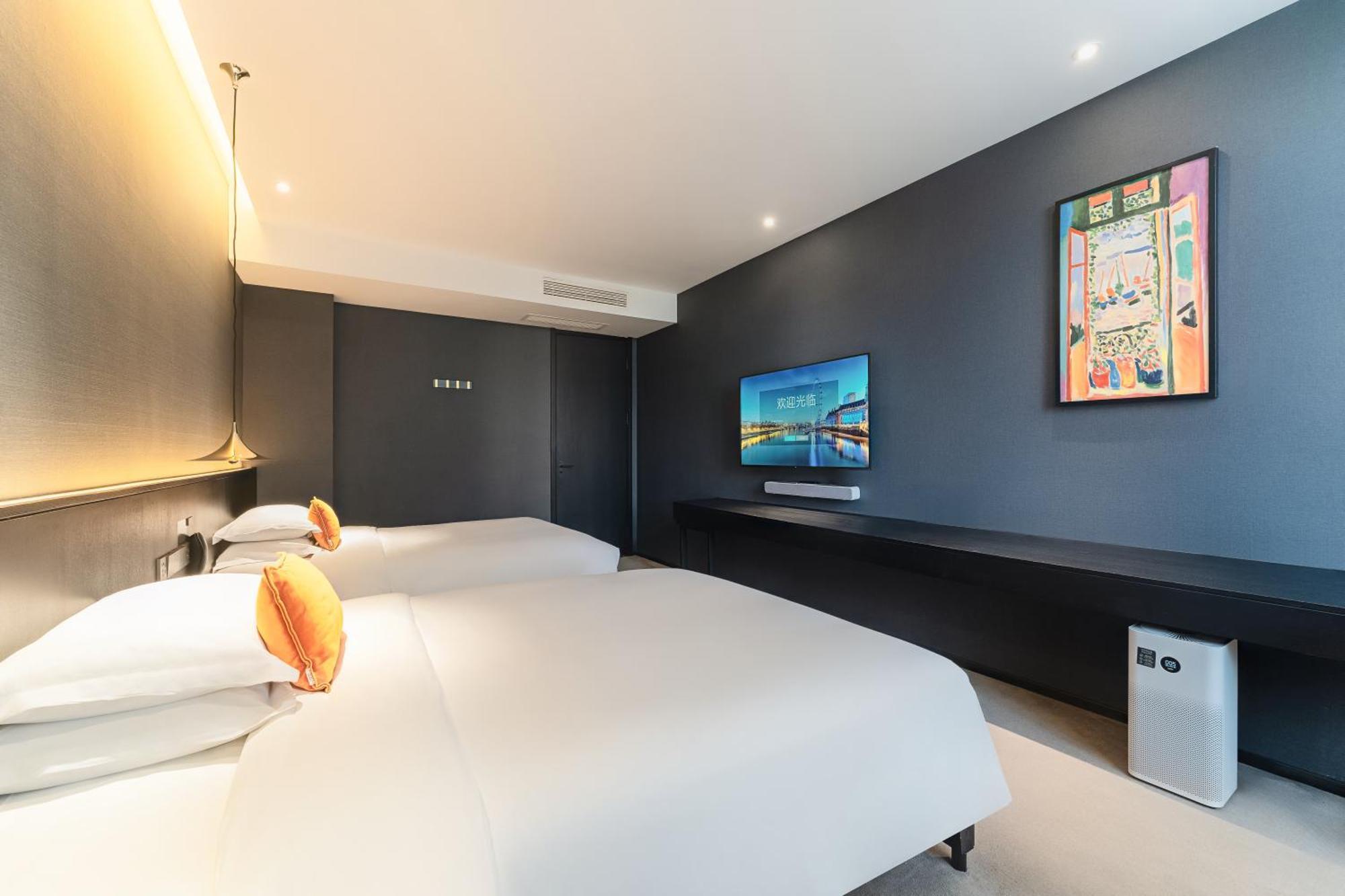Hesu Designer Hotel & Suites -Near Xi'An Drum Tower And Yongning Gate -Free Laundry Luggage Storage -Kitty Cafe With Freshly Ground Coffee -24H Front Desk -English Service Esterno foto