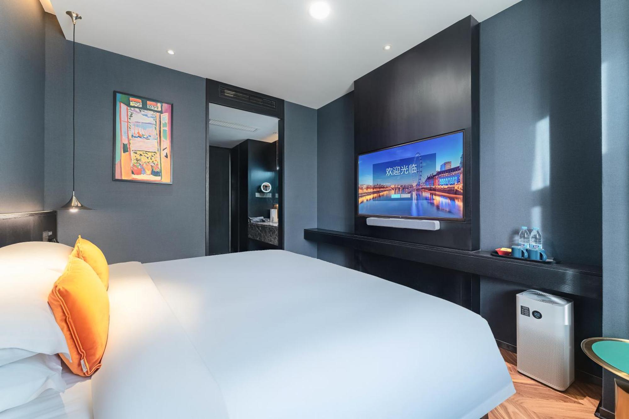 Hesu Designer Hotel & Suites -Near Xi'An Drum Tower And Yongning Gate -Free Laundry Luggage Storage -Kitty Cafe With Freshly Ground Coffee -24H Front Desk -English Service Esterno foto