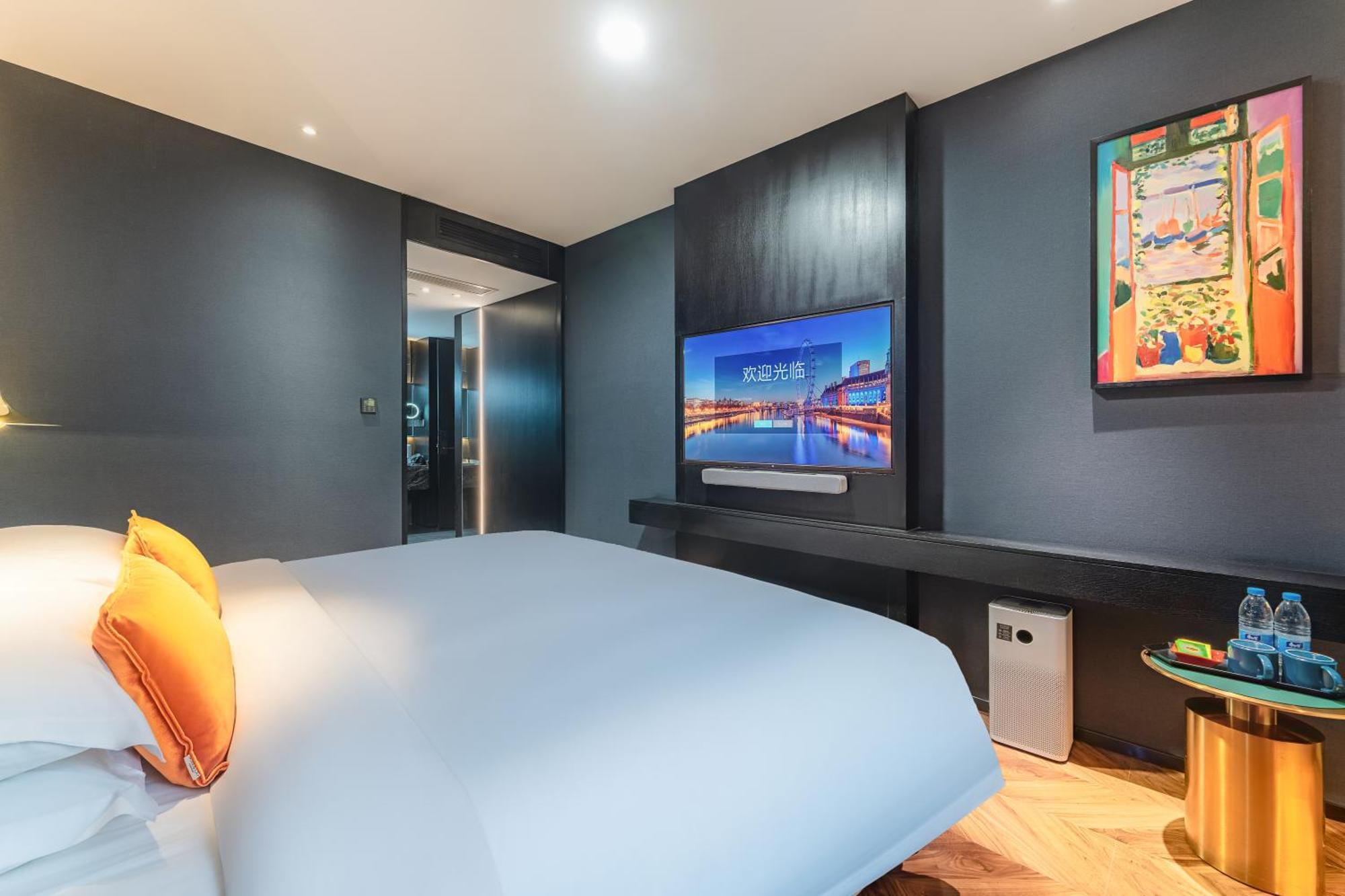 Hesu Designer Hotel & Suites -Near Xi'An Drum Tower And Yongning Gate -Free Laundry Luggage Storage -Kitty Cafe With Freshly Ground Coffee -24H Front Desk -English Service Esterno foto