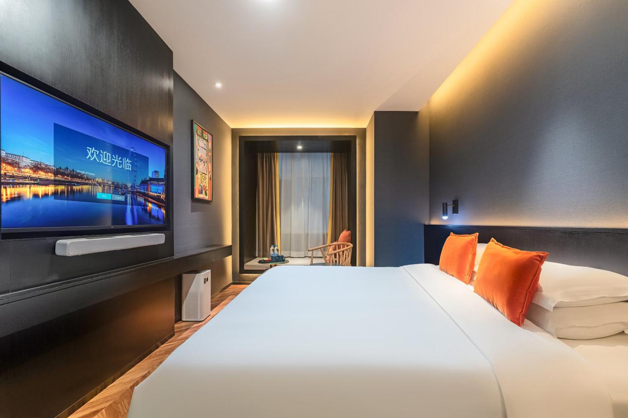 Hesu Designer Hotel & Suites -Near Xi'An Drum Tower And Yongning Gate -Free Laundry Luggage Storage -Kitty Cafe With Freshly Ground Coffee -24H Front Desk -English Service Esterno foto