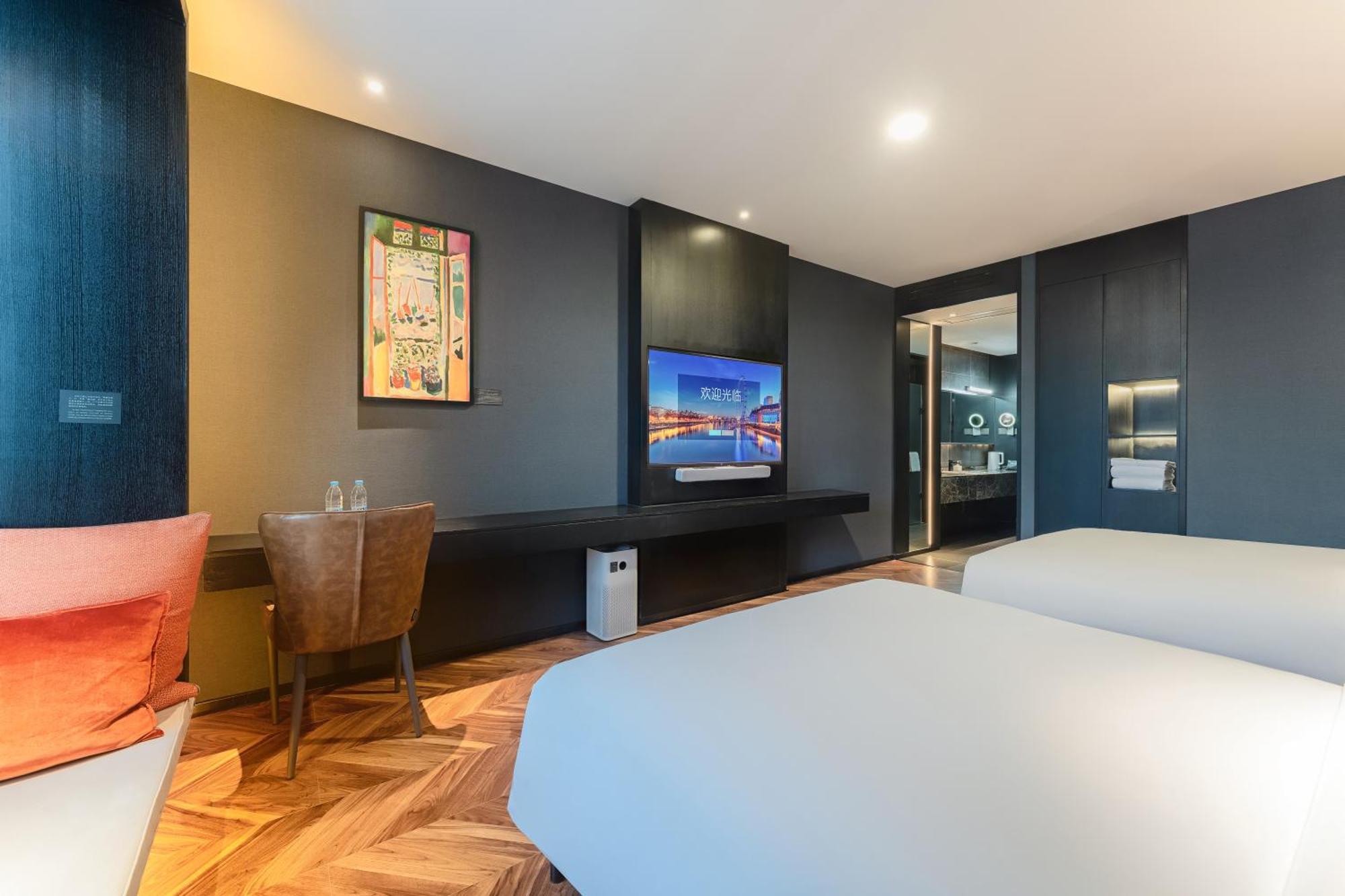 Hesu Designer Hotel & Suites -Near Xi'An Drum Tower And Yongning Gate -Free Laundry Luggage Storage -Kitty Cafe With Freshly Ground Coffee -24H Front Desk -English Service Esterno foto
