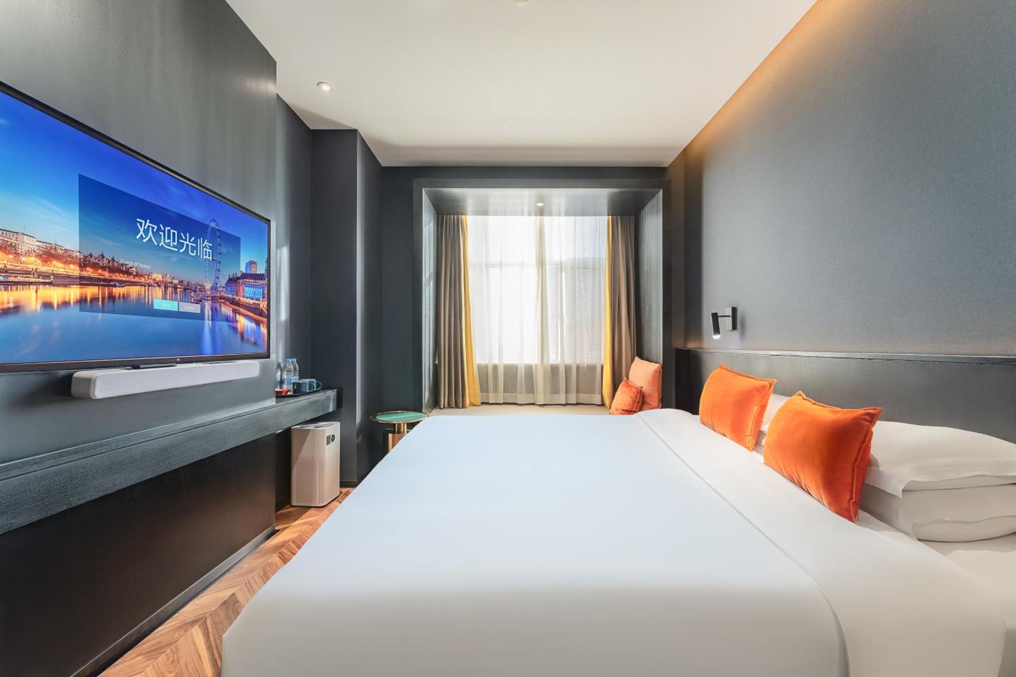 Hesu Designer Hotel & Suites -Near Xi'An Drum Tower And Yongning Gate -Free Laundry Luggage Storage -Kitty Cafe With Freshly Ground Coffee -24H Front Desk -English Service Esterno foto