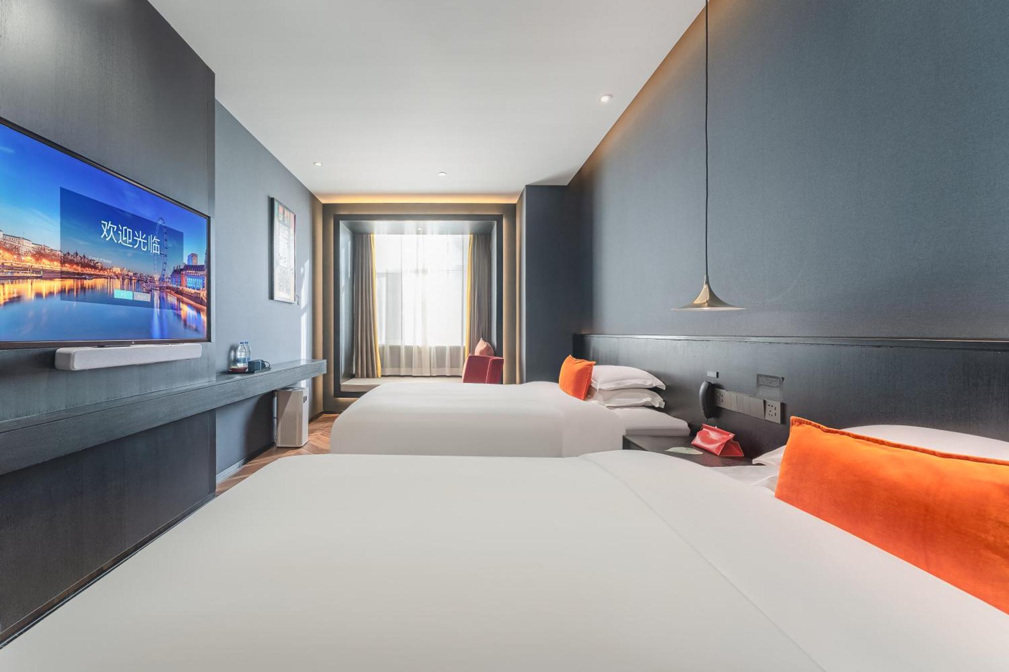 Hesu Designer Hotel & Suites -Near Xi'An Drum Tower And Yongning Gate -Free Laundry Luggage Storage -Kitty Cafe With Freshly Ground Coffee -24H Front Desk -English Service Esterno foto